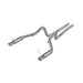 MBRP S7270409 Dual Mufflers Cat Back Exhaust System Dual Split Rear Race Version T409 Stainless Steel 4 Inch Tips For 05-09 Ford Mustang GT 4.6L 07-10 Ford Shelby GT500 MBRP - Truck Part Superstore