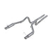 MBRP S7270AL Dual Mufflers Cat Back Exhaust System Dual Split Rear Street Version 4 Inch Tips For 05-09 Ford Mustang GT 4.6L 07-10 Ford Shelby GT500 MBRP - Truck Part Superstore