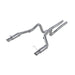 MBRP S7270AL Dual Mufflers Cat Back Exhaust System Dual Split Rear Street Version 4 Inch Tips For 05-09 Ford Mustang GT 4.6L 07-10 Ford Shelby GT500 MBRP - Truck Part Superstore