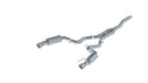 MBRP S7274409 3 Inch Cat Back Exhaust System For 15-22 Ford Mustang 2.3 EcoBoost and 19-22 Ford Mustang 2.3L EcoBoost No Convertible Dual Split Rear Street Version 4.5 Inch Tips T409 Stainless Steel MBRP - Truck Part Superstore