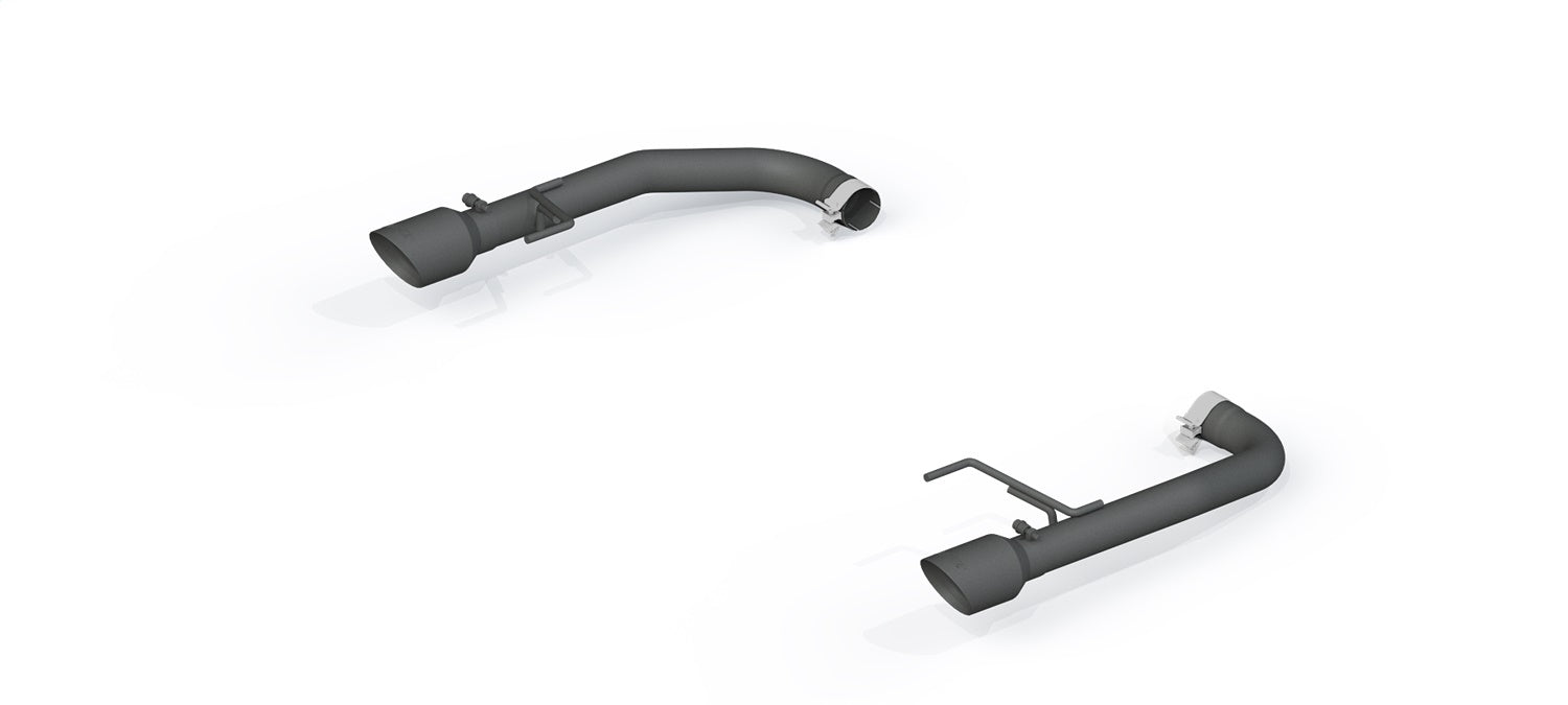 MBRP S7276BLK Exhaust Pipe 2.5 Inch Axle Back Kit Black Coated For 15-17 Ford Mustang GT 5.0L MBRP - Truck Part Superstore