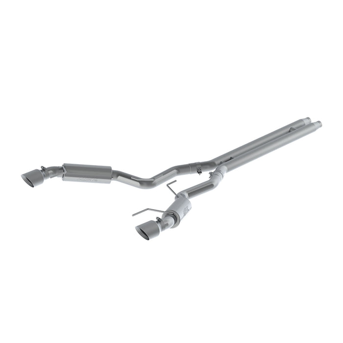 MBRP S7278409 3 Inch Cat Back Exhaust System For 15-17 Ford Mustang GT 5.0-Coupe Only Dual Split Rear Race Version 4.5 Inch Tips T409 Stainless Steel MBRP - Truck Part Superstore