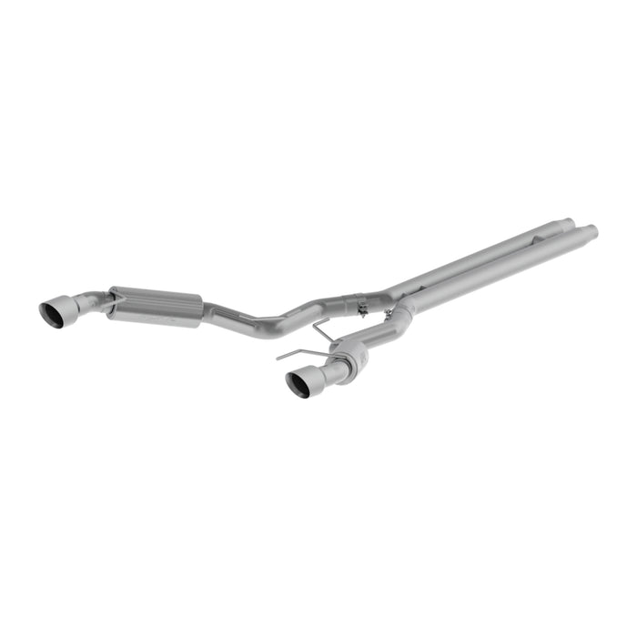 MBRP Exhaust S7278AL 3in. Cat-Back; Dual Split Rear; Race Version; Aluminized Steel. - Truck Part Superstore