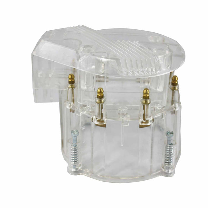 SpeedFx 3043CL HEI Super Cap Bolt Down HEI Style Posts Clear - Truck Part Superstore
