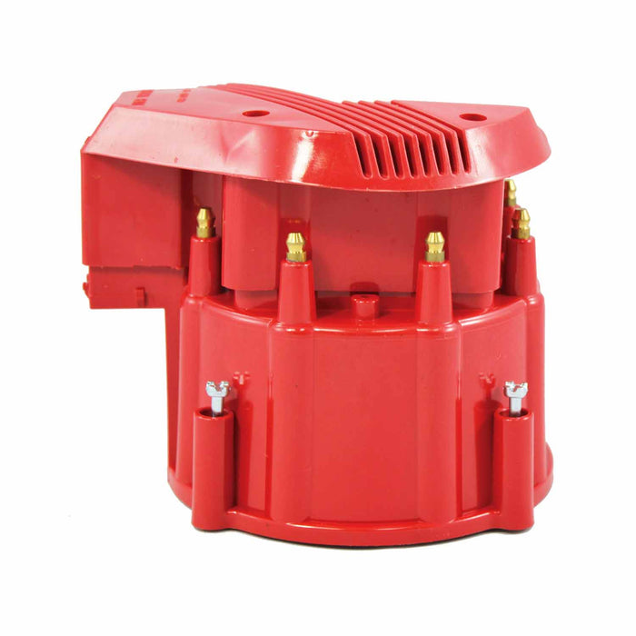 SpeedFx 3043R HEI Super Cap Bolt Down HEI Style Posts Red - Truck Part Superstore