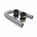 SpeedFx 6354 Stainless Steel 1-5/8 In Dia 24 In Length Includes One Stainless Steel Hose/ Two - Truck Part Superstore