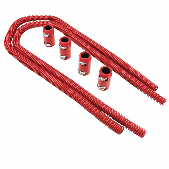 SpeedFx 6365 3/4 In Dia 44 In Length Red Stainless Steel Includes Two Stainless Steel Hoses/ - Truck Part Superstore