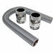 SpeedFx 7352 Pol Stainless Steel 1-5/8 In Dia 24 In Length Includes One Stainless Steel Hose/ - Truck Part Superstore
