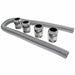SpeedFx 7354 Pol Stainless Steel 1-5/8 In Dia 48 In Length Includes One Stainless Steel Hose/ - Truck Part Superstore