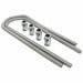 SpeedFx 7355 3/4 In Dia 44 In Length Pol Stainless Steel Includes Two Stainless Steel Hoses/ - Truck Part Superstore