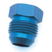 SpeedFx 561206 Flare Plug; -12AN; Anodized; Blue; Aluminum; Single - Truck Part Superstore