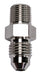 SpeedFx 560416E Straight; -4AN x 1/8 NPTF; Electro+ Nickel Plated Aluminum; Single - Truck Part Superstore