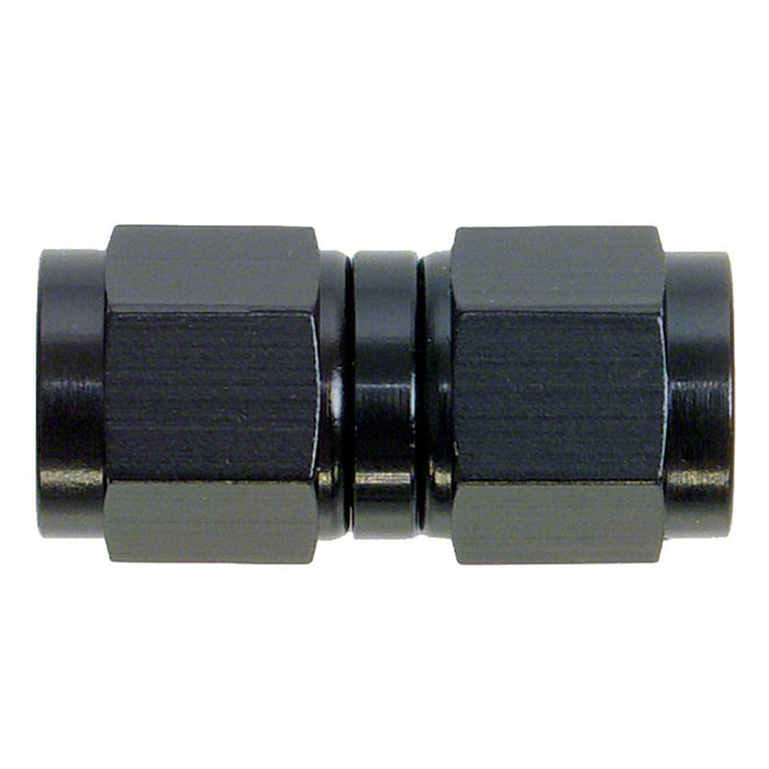 SpeedFx 560600BK -6AN Straight Swivel; Anodized Aluminum; Black; Single - Truck Part Superstore