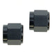 SpeedFx 560318BK Tube Nut; -3AN; Anodized; Black; Aluminum; Set Of 2 - Truck Part Superstore