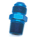 SpeedFx 560686 Straight; -6AN x 3/8 NPTF; Blue; Anodized Aluminum; Single - Truck Part Superstore