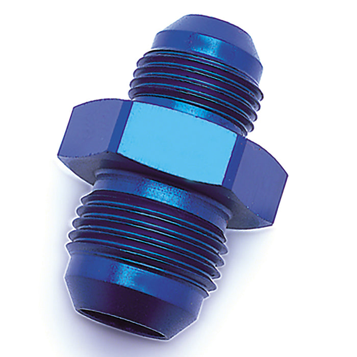 SpeedFx 560817 Flare Reducer; -10AN to -8AN; Blue; Anodized Aluminum; Single - Truck Part Superstore