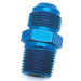 SpeedFx 560886 Straight; -8AN x 3/8 NPTF; Blue; Anodized Aluminum; Single - Truck Part Superstore