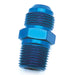 SpeedFx 561016 Straight; -10AN x 3/8 NPTF; Blue; Anodized Aluminum; Single - Truck Part Superstore