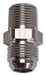 SpeedFx 561086E Straight; -10AN x 1/2 NPTF; Electro+ Nickel Plated Aluminum; Single - Truck Part Superstore