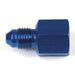 SpeedFx 562020 Straight; -12AN Female To -10AN Male Reducer; Anodized; Blue; Aluminum; Single - Truck Part Superstore