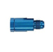 SpeedFx 5780638 EFI Quick-Connect; -6AN to 3/8 Inch Female; Blue; Anodized Aluminum; Single - Truck Part Superstore