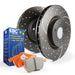 EBC Brakes S8KF1081 S8 Kits Orangestuff and GD Rotors - Truck Part Superstore