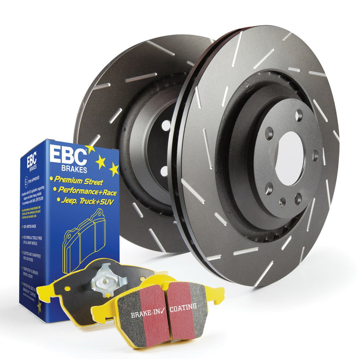 EBC Brakes S9KF1241 S9 Kits Yellowstuff and USR Rotors - Truck Part Superstore