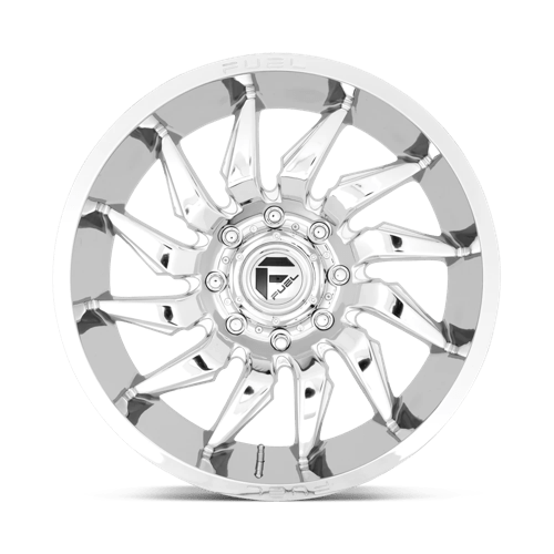 Fuel 1PC D74322201847 D743 22X12 8X180 CHR-PLATED -44MM - Truck Part Superstore