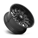 Fuel 1PC D74422208947 D744 22X12 6X135 GL-BLK-MIL -44MM - Truck Part Superstore