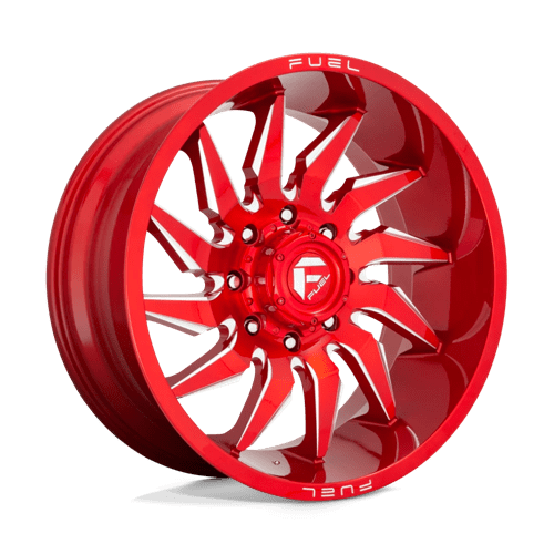 Fuel 1PC D74520005647 D745 20X10 5X150 GL-RED-MIL -18MM - Truck Part Superstore