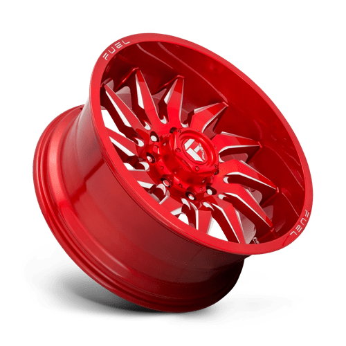 Fuel 1PC D74522001747 D745 22X10 8X170 GL-RED-MIL -18MM - Truck Part Superstore