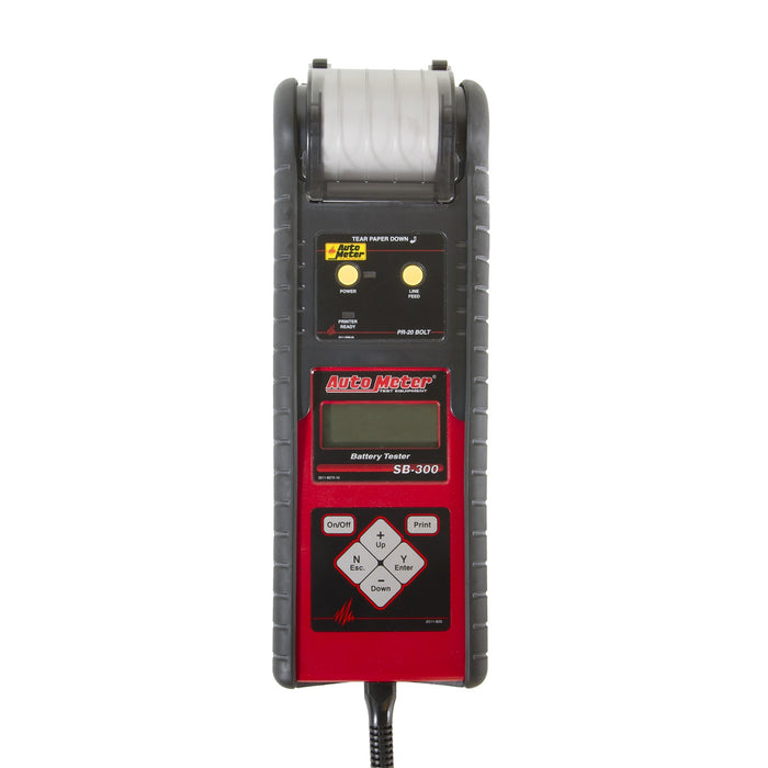 AutoMeter SB-300PR SB-300 Intelligent Handheld Battery Tester Kit W/BOLT PRINTER - Truck Part Superstore