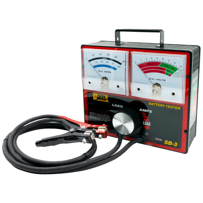 AutoMeter SB-3 SB-3; 500 Amp Variable Load Battery/Electrical System Tester - Truck Part Superstore