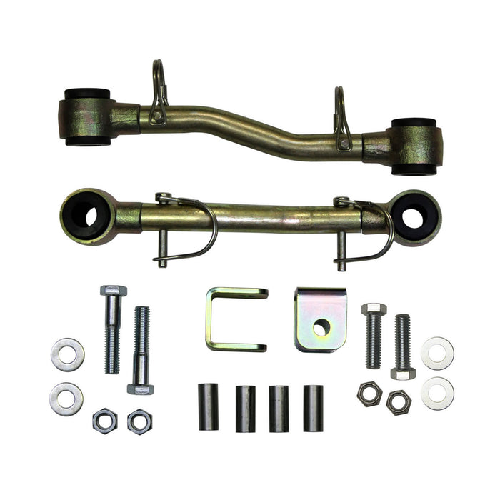 Skyjacker SBE320 Sway Bar Extended End Links Disconnect Front Lift Height 3-4 Inch Double Black Rubber Bushings 84-01 Jeep Cherokee Skyjacker - Truck Part Superstore