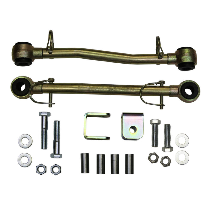 Skyjacker SBE326 Sway Bar Extended End Links Disconnect Front Lift Height 6 Inch Double Black Rubber Bushings 84-01 Jeep Cherokee Skyjacker - Truck Part Superstore