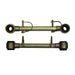 Skyjacker SBE524 Sway Bar Extended End Links Disconnect Front Lift Height 2-2.5 Inch Double Black Rubber Bushings 76-83 Jeep CJ5 76-86 Jeep CJ7 81-85 Jeep Scrambler Skyjacker - Truck Part Superstore