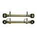 Skyjacker SBE525 Sway Bar Extended End Links Disconnect Front Lift Height 3.5-4 Inch Double Black Rubber Bushings 76-83 Jeep CJ5 76-86 Jeep CJ7 81-85 Jeep Scrambler Skyjacker - Truck Part Superstore
