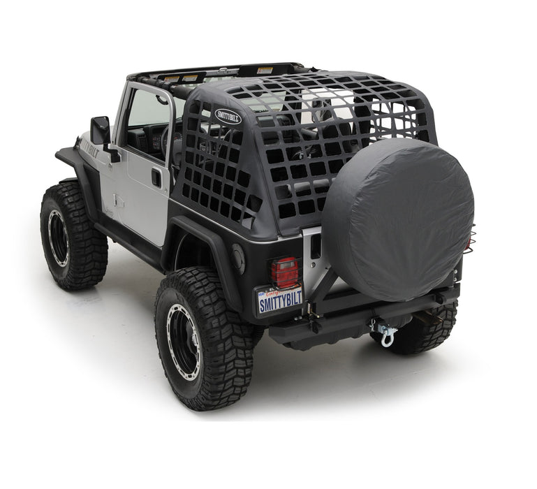 Smittybilt 571135 C-Res Cargo Restraint System 07-18 Wrangler JK 2 Door Black 2 Inch WebbingSmittybilt - Truck Part Superstore