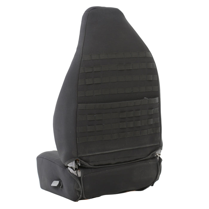 Smittybilt 56647501 GEAR Seat Covers 03-06 Wrangler TJ, LJ Front Custom Fit Black Smittybilt - Truck Part Superstore