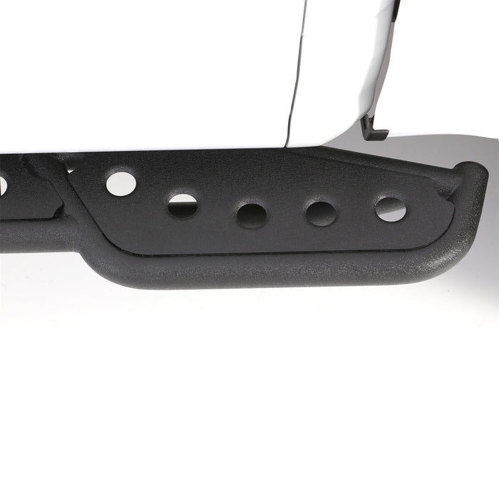 Smittybilt 616833 M1 Slider Wheel To Wheel Step Bar; Matte Black Textured Powdercoat; - Truck Part Superstore