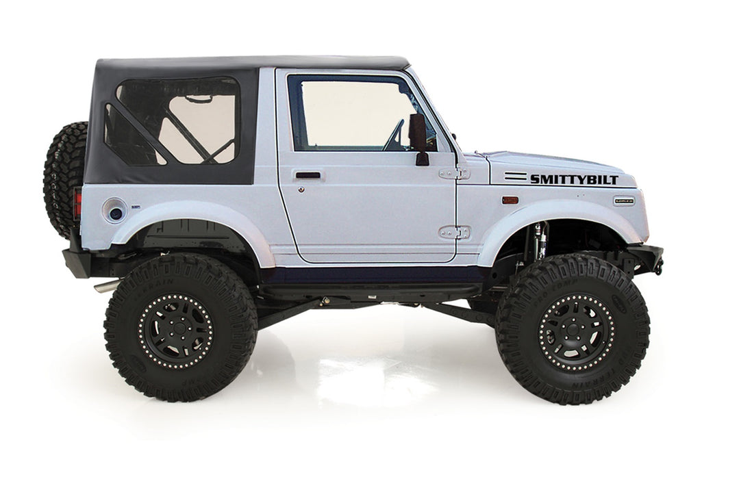 Smittybilt 98715 Soft Top 86-94 Suzuki Sidekick, Geo Tracker Oem Replacement Denim Black Smittybilt - Truck Part Superstore