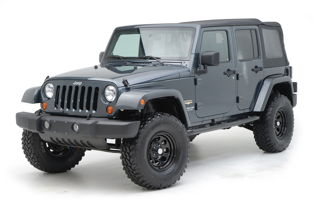 Smittybilt JN420-S4B Sure Steps 3 Inch Side Bar 84-01 Cherokee XJ 4DR Gloss Black Smittybilt - Truck Part Superstore