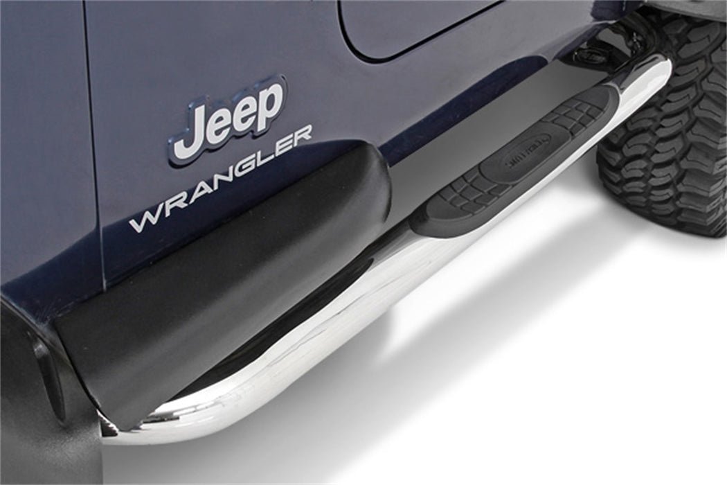 Smittybilt JN48-S2S Sure Steps 3 Inch Side Bar 07-18 Wrangler JK 2DR Stainless Steel Smittybilt - Truck Part Superstore