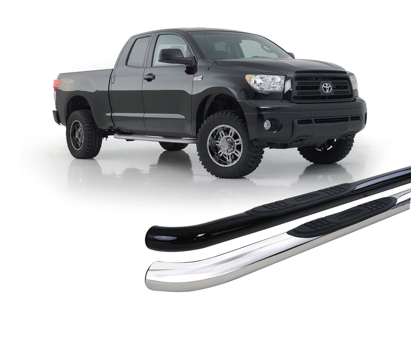 Smittybilt TN1140-S4S Sure Steps 3 Inch Side Bar 04-06 Tundra Crew Cab Stainless Steel Smittybilt - Truck Part Superstore