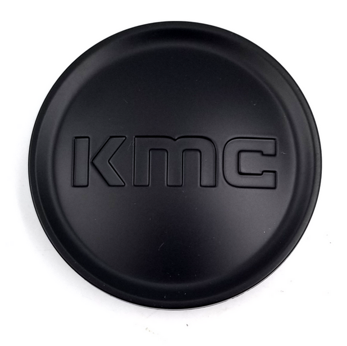 KMC SC-188-KMC KM696 SNAP-IN CAP SATIN BLACK - Truck Part Superstore