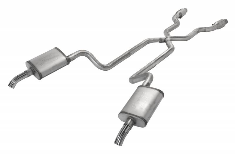 Pypes Performance Exhaust SCC910RE Crossmember Back w/X-Pipe Exhaust System 75-80 Corvette C3 Split Rear Dual Exit 2.5 in Intermediate And Tail Pipe Race Pro Mufflers/Hardware Incl Tip Not Incl Catalytic Converter Incl Pypes Exhaust - Truck Part Superstore