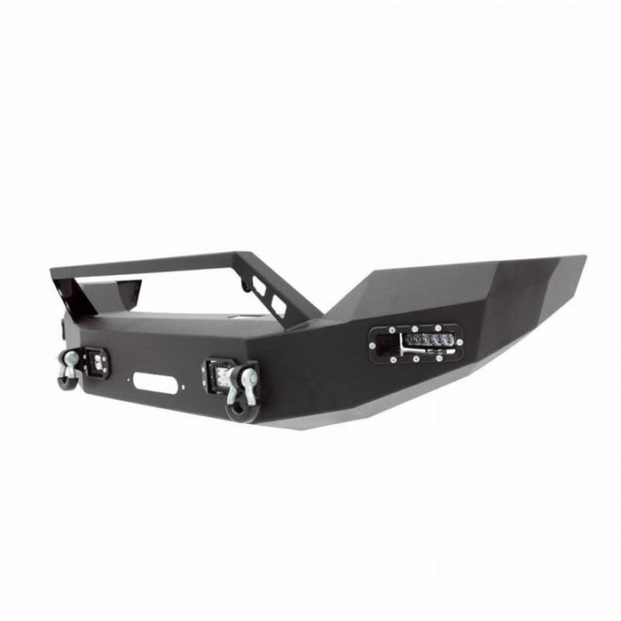Daystar SCO-FBGMCHD15 HD Front Bumper; w/Led Cube Lights; - Truck Part Superstore