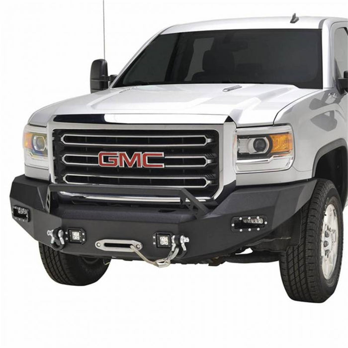 Daystar SCO-FBGMCHD15 HD Front Bumper; w/Led Cube Lights; - Truck Part Superstore