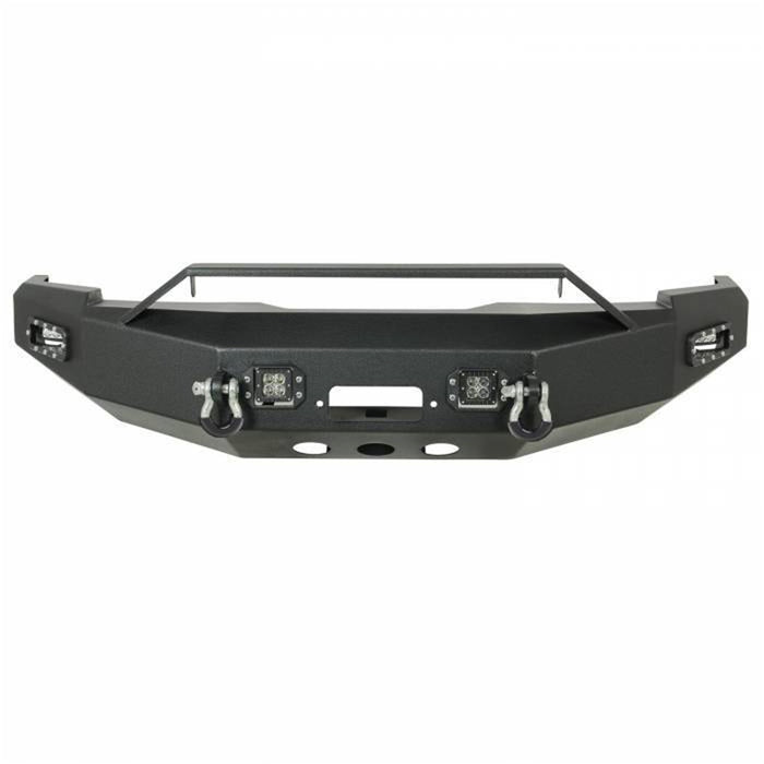 Daystar SCO-FBRAM13 HD Front Bumper; w/Led Cube Lights; - Truck Part Superstore