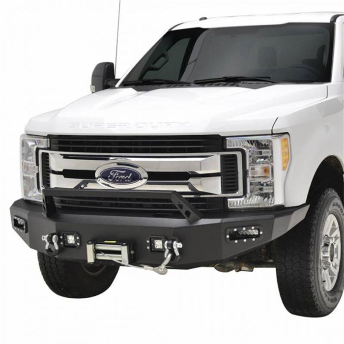 Daystar SCO-FBSD17 HD Front Bumper; w/Led Cube Lights; - Truck Part Superstore